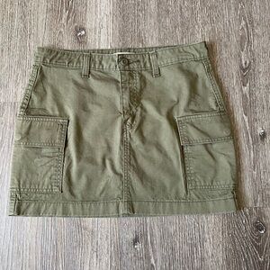 Levi's Khaki Cargo Skirt